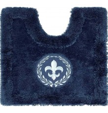 Коврик Bath Plus Royal New NH-HLFT21080/0 синий с вырезом