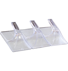 Крючок Kleber KLE-SG006 прозрачный, 3 шт