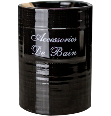 Стакан Bath Plus Bain Noir W-CE0986A-TB