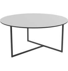 Журнальный столик Калифорния Маджоре Glass белая Lacobel