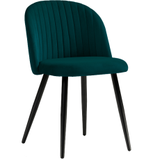 Стул Woodville Gabi 1 green, ножки black