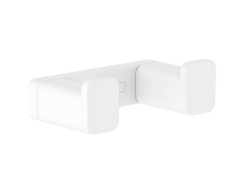 Hansgrohe AddStoris Крючок двойной, цвет: белый матовый. 41755700 Hansgrohe AddStoris Крючок двойной, цвет: белый матовый. 41755700