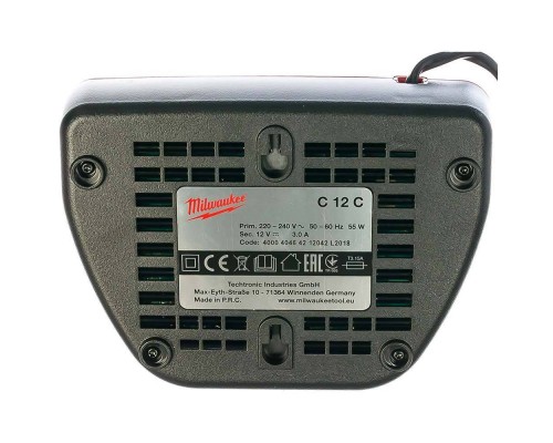 Зарядное устройство Milwaukee C12 C Зарядное устройство Milwaukee C12 C
