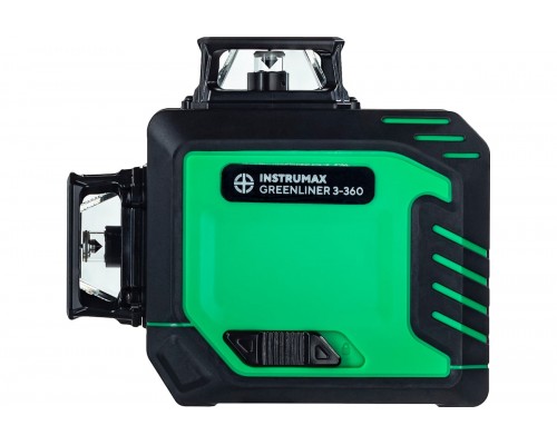 Комплект лазерный уровень INSTRUMAX greenliner 3-360 Set + штатив-штанга элевац. lp-300 в комплекте