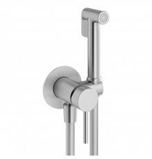 Plumberia Selection IXO Гигиенический душ, со смесителем, держатель, шланг PVC 125см., цвет: хром брашированный. XO2000CS