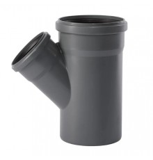 Тройник для внутренней канализации Ostendorf HTEA 160/110*45°. 117210