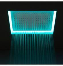 Antonio Lupi Душевая система Meteo Встраиваемый верхний душ 52 x 35 x 11 см. цвет. с LED RGB подсветкой. METEO2.BL