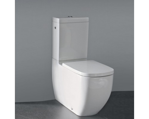 Laufen Palomba Унитаз моноблок 70x36x46см, безободковый, выпуск универсальный, подвод снизу слева, цвет: белый. 8.2880.3.000.873.1, 8.2480.1.000.000.1 Laufen Palomba Унитаз моноблок 70x36x46см, безободковый, выпуск универсальный, подвод снизу слева, цвет: белый. 8.2880.3.000.873.1, 8.2480.1.000.000.1