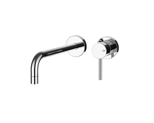 Gessi Emporio Via tortona Смеситель для раковины, встраиваемый, излив: 22.5см., цвет: хром. 44825#031 Gessi Emporio Via tortona Смеситель для раковины, встраиваемый, излив: 22.5см., цвет: хром. 44825#031