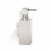 Decor Walther Cube DW 375 N Дозатор для мыла, подвесной, цвет: никель сатинированный. 0847534