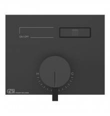 Gessi Hi-Fi Смеситель для душа, с включением 1 источника, внешняя часть, цвет: black XL. 63061#299