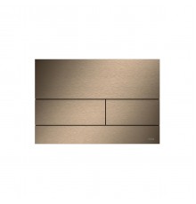 TECEsquare II. Панель смыва, металл, PVD Brushed Red Gold (с покрытием против отпечатков пальцев) 9240848