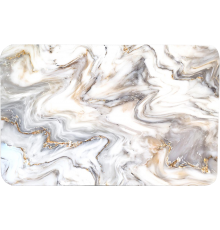 Коврик Ridberg Marble 1211345 бело-золотой мрамор