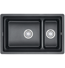 Мойка кухонная Granula Kitchen Space 7304U, шварц