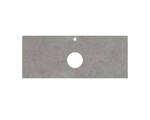 Kerama Marazzi Столешница из керамогранита для накладных раковин Фондамента 120см, с 1 отв., цвет: серый натуральный. PL1.DL500920R\120 Kerama Marazzi Столешница из керамогранита для накладных раковин Фондамента 120см, с 1 отв., цвет: серый натуральный. PL1.DL500920R\120