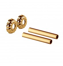 Комплект декоративных трубок SR Rubinetterieретро 160хD 18-20-1/2цвет золото 0497-1500D160