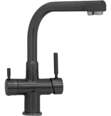 Смеситель для кухни Seaman Barcelone SSL-5383 gun light