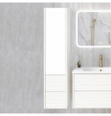 Шкаф пенал для ванной Aqua de Marco Parma 35 подвесной, белый
