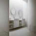 Laufen Kartell Зеркало круглое d=78см, настенное, без подсветки, цвет: прозрачный кристал. 3.8633.1.084.000.1