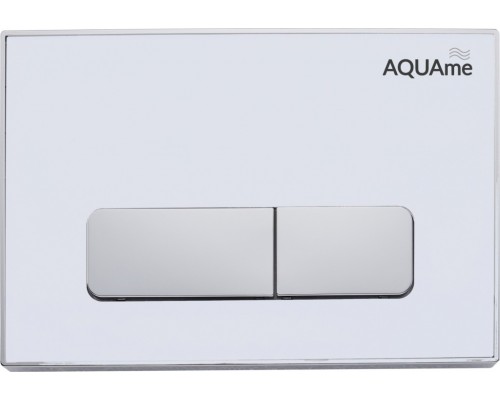 AQM4104W Панель смыва акриловая AQUAme, белый AQM4104W