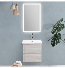 Мебель для ванной комнаты BelBagno Albano-Cer 60 подвесная, rovere vintage bianco