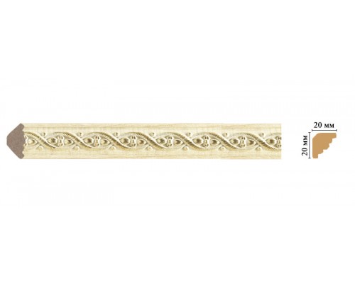 Угол DECOMASTER 132M-5 (20*20*2400мм)