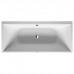 Duravit Vitrium Ванна встраиваемая 180x80см, Sx, с ножками, с2 наклонами для спины, прямоугольная, цвет: белый. 700427000000000
