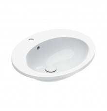 Catalano Italy Раковина 61x51см встраиваемая, с 1 отв., цвет: белый глянцевый. 0725611001