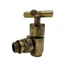 Вентиль SR Rubinetterie угловой (крест) серияPrestigeMinimal1/2 цвет бронза 0375-1500Z000