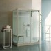 Effegibi H Medium Хаммам с душем 152x102x220см, угловая SX, цвет: Soft Sand. LO 81 01 0003