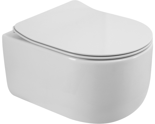 Унитаз подвесной BelBagno Soft BB084CH-TOR безободковый, крышка BB2034SC с микролифтом Унитаз подвесной BelBagno Soft BB084CH-TOR безободковый, крышка BB2034SC с микролифтом