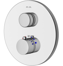 Термостатический смеситель встраиваемый AM.PM Inspire V2.0 F50A75700, С ВНУТРЕННЕЙ ЧАСТЬЮ, хром