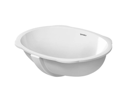 Duravit Santosa Раковина 51x37.5см., без отв., встраиваемая снизу, с переливом, цвет: белый. 0466510000 Duravit Santosa Раковина 51x37.5см., без отв., встраиваемая снизу, с переливом, цвет: белый. 0466510000