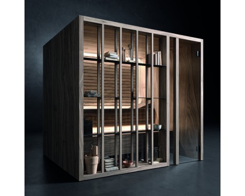 Effegibi Yoku S Shelf Био-Сауна 174x170х214см, угловая DX, цвет: осина термообработанная. BI 70 10 0015 Effegibi Yoku S Shelf Био-Сауна 174x170х214см, угловая DX, цвет: осина термообработанная. BI 70 10 0015