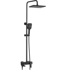 Душевая стойка Rose R2736H черная