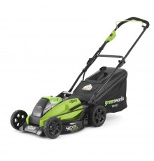 Газонокосилка аккумуляторная Greenworks GD40LM45 АКБ G-MAX (АКБ 4 А.ч; ЗУ)