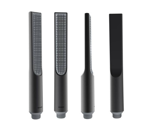 Bossini Apice Ручной душ Slim, цвет: черный матовый. B00910.073 Bossini Apice Ручной душ Slim, цвет: черный матовый. B00910.073