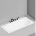Salini Ornella kit Встраиваемая ванна 170х80х60см, донный клапан, сифон, щелевой слив-перелив, материал: S-Sense, цвет: белый матовый. 102414M
