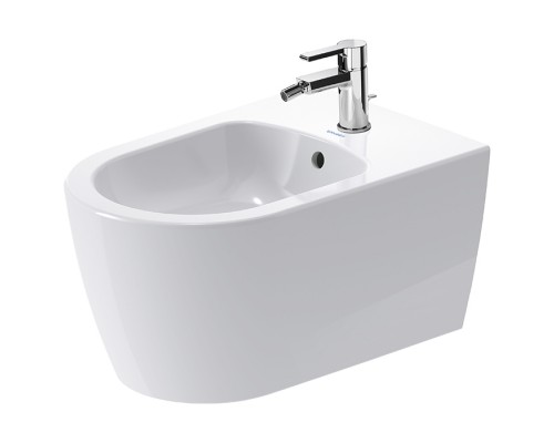 Duravit Me by Starck Биде подвесное 57х37см., с 1 отв. под смеситель, с креплением, цвет: белый. 2288150000