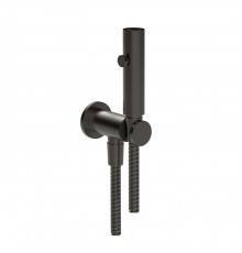 Gessi Cono Комплект гигиенического душа, цвет: Black Metal Brushed PVD. 45123#707