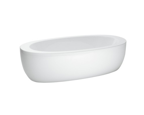 Laufen Alessi One Ванна 203x102x46см, отдельностоящая, гидромассаж, подсветка, с каркасом и панелью, материал: акрил, цвет: белый. 2.4197.0.000.675.1