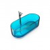 Knief Ellipse shape Ванна отдельностоящая 170x75x56см., из полимерного материала, цвет: Aquamarin Blue # 100. 70003100