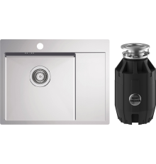 Комплект Мойка Alveus Quarto 20 1124383 + Измельчитель Bone Crusher BC 910-AS