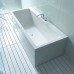 Duravit VERO Ванна 170х70см, акриловая, прямоугольная встраиваемая или с панелями, наклон спины слева, цвет: белый. 790100000000000,  790289000001000,  700131000000000
