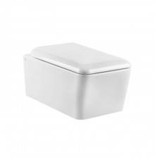 Gessi Rettangolo Унитаз подвесной 55.6х36.2см, в комплекте с сиденьем Soft Close, цвет: белый. 37573#518