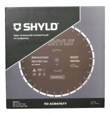 Круг алмазный SHYLD сегментный по асфальту, свежему бетону 500х25,4 мм(30440)