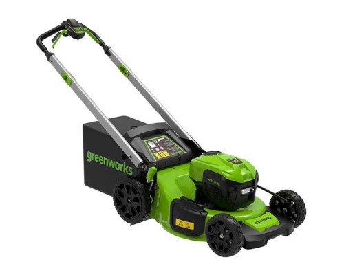 Газонокосилка аккумуляторная самоходная Greenworks GD40LM48SPK4, 40V, 48 см, б/щ  (АКБ 4 Ач и ЗУ)