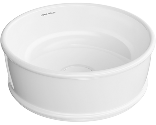 Раковина Kerama Marazzi Circo 36 белая глянцевая