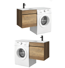 Тумба под умывальник Aqwella Terra дуб балтийский TER01051DB