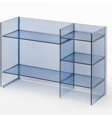 Laufen Kartell Стеллаж, 75х26х53см, пластик, напольный, цвет: синий. 3.8933.1.083.000.1